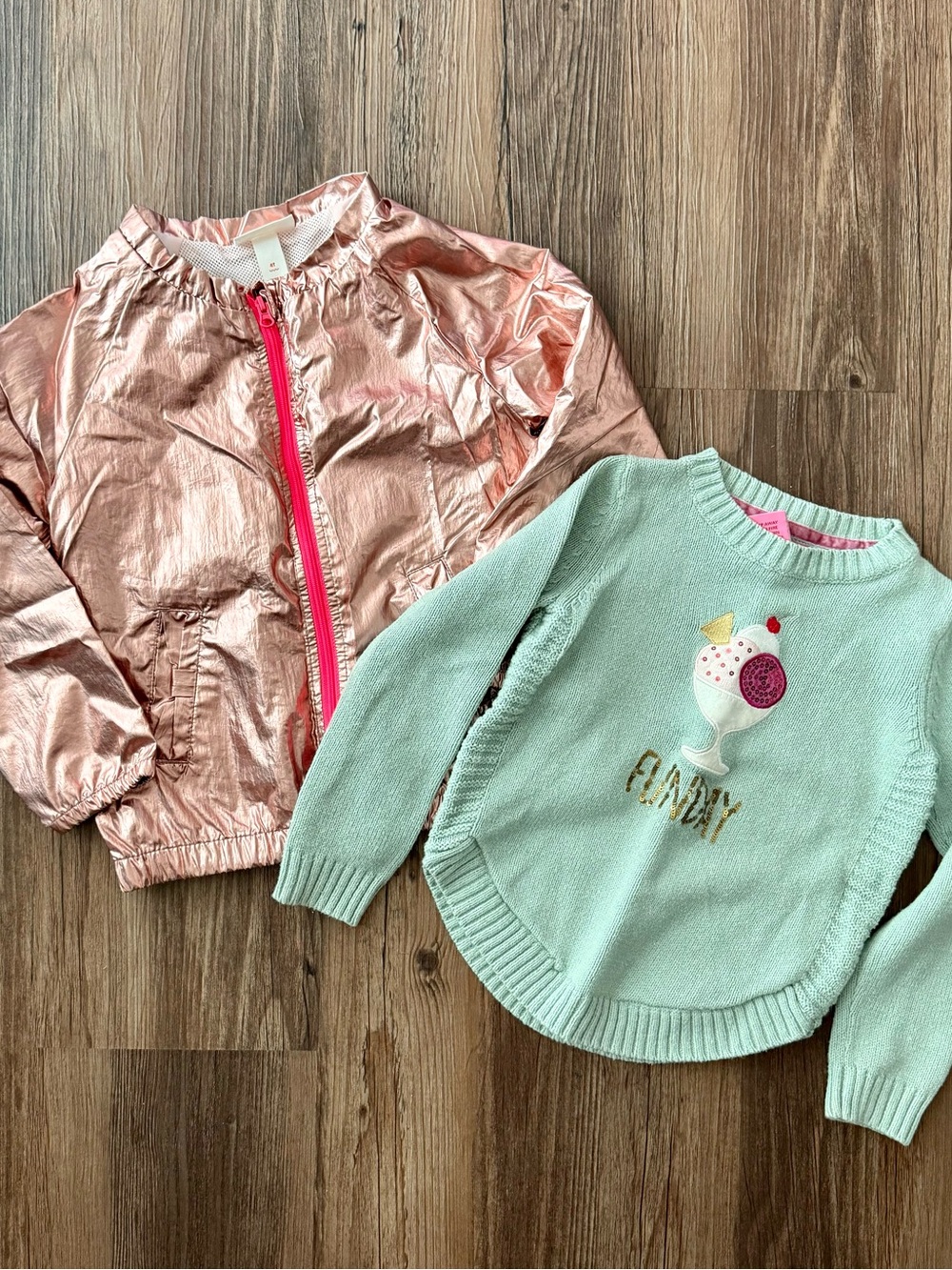 Girls Jacket and Sweater Bundle